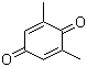 2,6-Dimethylbenzoquinone molecular structure (CAS 527-61-7)