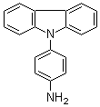 N-(4-Aminophenyl)carbazole molecular structure (CAS 52708-37-9)