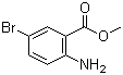 结构式 CAS# 52727-57-8, 2-氨基-5-溴苯甲酸甲酯