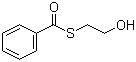 硫代苯甲酸 S-羟乙基酯分子结构 (CAS 52772-11-9)