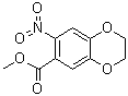 结构式 CAS# 52791-03-4, 7-硝基-2,3-二氢苯并[b][1,4]二恶英-6-羧酸甲酯