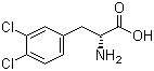 structure of CAS# 52794-98-6, D-3,4-Dichlorophenylalanine;(R)-2-Amino-3-(3,4-dichlorophenyl)propanoic acid