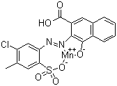 Pigment Red 48:4 molecular structure (CAS 5280-66-0)
