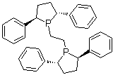 结构式 CAS# 528565-79-9, (2R,2'R,5R,5'R)-1,1'-(1,2-乙二基)二[2,5-二苯基磷杂环戊烷]