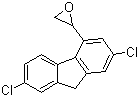 2-(2,7-Dichloro-9H-fluoren-4-yl)oxirane molecular structure (CAS 53221-14-0)