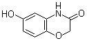 6-Hydroxy-2H-1,4-benzoxazin-3(4H)-one molecular structure (CAS 53412-38-7)
