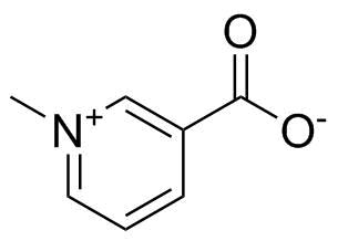 1-Methylpyridinium-3-carboxylate molecular structure (CAS 535-83-1)