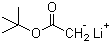 tert-Butyl lithioacetate molecular structure (CAS 53503-61-0)