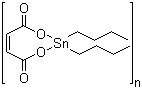 Dibutyltin maleate polymer molecular structure (CAS 53507-04-3)