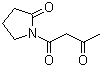 N-Acetoacetyl-2-pyrrolidone molecular structure (CAS 53544-25-5)