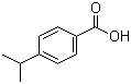 structure of CAS# 536-66-3, 4-Isopropylbenzoic acid;Cuminic acid