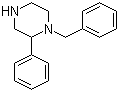 1-N-Benzyl-2-phenylpiperazine molecular structure (CAS 5368-33-2)