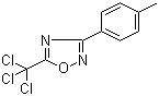 3-(4-Methylphenyl)-5-(trichloromethyl)-1,2,4-oxadiazole molecular structure (CAS 5373-86-4)