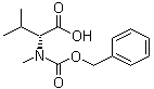 结构式 CAS# 53978-73-7, N-甲基-N-[苄氧羰基]-D-缬氨酸