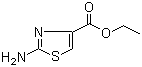 2-氨基噻唑-4-甲酸乙酯分子结构 (CAS 5398-36-7)