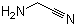 Aminoacetonitrile molecular structure (CAS 540-61-4)