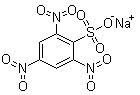 Sodium picrylsulfonate molecular structure (CAS 5400-70-4)