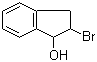 结构式 CAS# 5400-80-6, 2-溴-1-茚醇; 2-溴-1-茚满醇