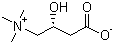 L-Carnitine base molecular structure (CAS 541-15-1)