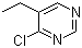 structure of CAS# 54128-01-7, 4-Chloro-5-ethylpyrimidine