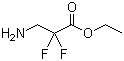 structure of CAS# 541547-37-9, Ethyl 2,2-difluoro-3-aminopropanoate