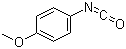 structure of CAS# 5416-93-3, 4-Methoxyphenyl isocyanate