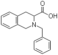 2-Benzyl-1,2,3,4-tetrahydroisoquinoline-3-carboxylic acid molecular structure (CAS 54329-48-5)