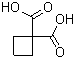 1,1-Cyclobutanedicarboxylic acid molecular structure (CAS 5445-51-2)