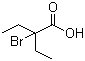 2-Bromo-2-ethylbutyric acid molecular structure (CAS 5456-23-5)