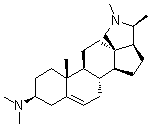 Conessine molecular structure (CAS 546-06-5)