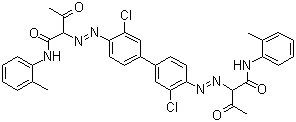 Pigment Yellow 14 molecular structure (CAS 5468-75-7)
