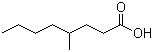 结构式 CAS# 54947-74-9, 4-甲基辛酸