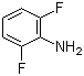 structure of CAS# 5509-65-9, 2,6-Difluoroaniline;2,6-Difluorobenzenamine