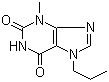 3-Methyl-7-propylxanthine molecular structure (CAS 55242-64-3)