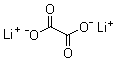 Lithium oxalate molecular structure (CAS 553-91-3)