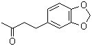 Piperonyl acetone molecular structure (CAS 55418-52-5)