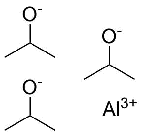 Aluminium isopropoxide molecular structure (CAS 555-31-7)