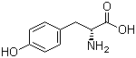 D-Tyrosine molecular structure (CAS 556-02-5)