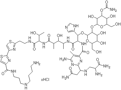 Bleomycin A5 Hydrochloride molecular structure (CAS 55658-47-4)