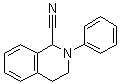 2-Phenyl-1,2,3,4-tetrahydroisoquinoline-1-carbonitrile molecular structure (CAS 55662-89-0)