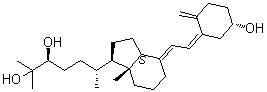 24S,25-二羟基维他命 D3分子结构 (CAS 55700-58-8)