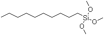 structure of CAS# 5575-48-4, n-Decyltrimethoxysilane