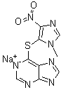Imuran Injection molecular structure (CAS 55774-33-9)