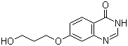 7-[3-Hydroxypropoxy]quinazolin-4(3H)-one molecular structure (CAS 557770-89-5)