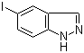 结构式 CAS# 55919-82-9, 5-碘-1H-吲唑