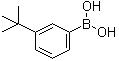 structure of CAS# 560132-24-3, 3-tert-Butylphenylboronic acid;3-tert-Butylbenzeneboronic acid