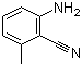 2-氨基-6-甲基苯腈分子结构 (CAS 56043-01-7)