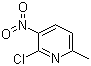 2-Chloro-3-nitro-6-methylpyridine molecular structure (CAS 56057-19-3)