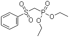 Diethyl (phenylsulfonyl)methanephosphonate molecular structure (CAS 56069-39-7)