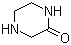 structure of CAS# 5625-67-2, Piperazin-2-one;2-Oxopiperazine